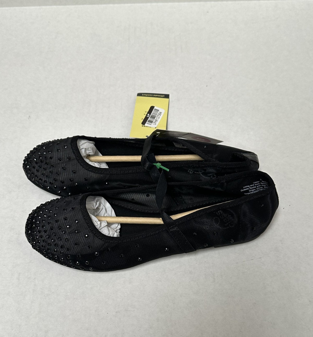 art class Kids' Girls Shoes Sybil Ballet Flats Black Size 5
